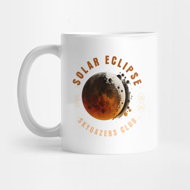 Solar Eclipse Sky Gazers Club by Oaktree Studios